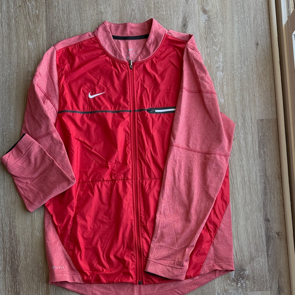Nike Red Windbreaker